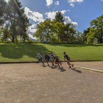 CYA Students running at Olympia