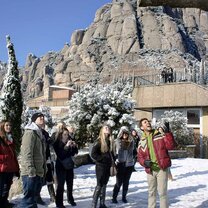 CEA Study Abroad Students in Barcelona, Spain