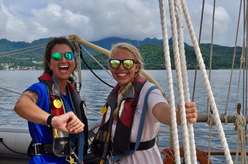 All smiles on Ocean Star